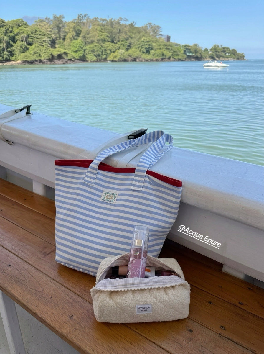 Acqua Épure｜Lightweight Canvas Tennis Tote Bag Large Shoulder Yoga & Sports Bag