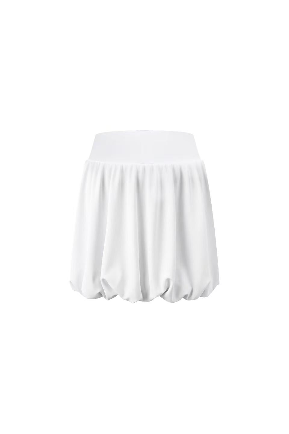 Acqua Épure｜White High-Waisted Tennis Skirt Women’s Pleated Activewear Golf & Yoga Skort