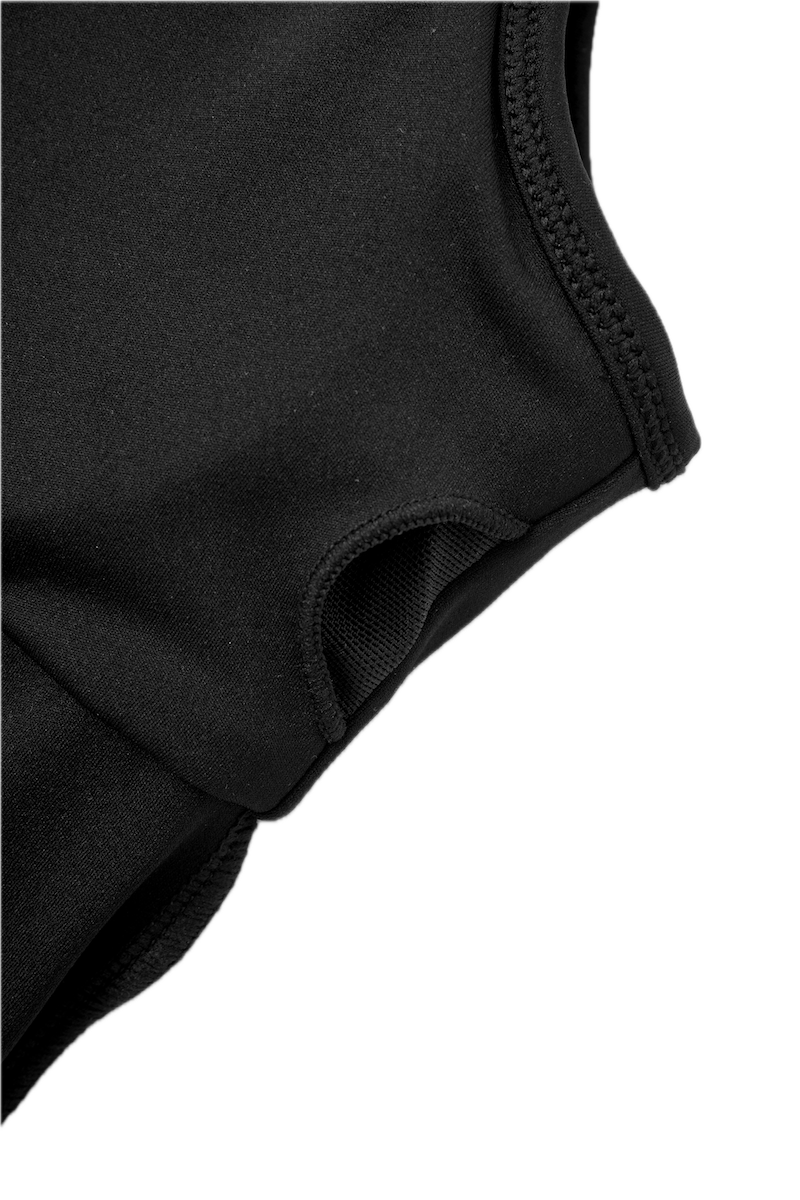 Acqua Épure｜Black Bow Tennis Dress Women’s Built-In Bra Ballet-Inspired Active Dress Acqua Épure