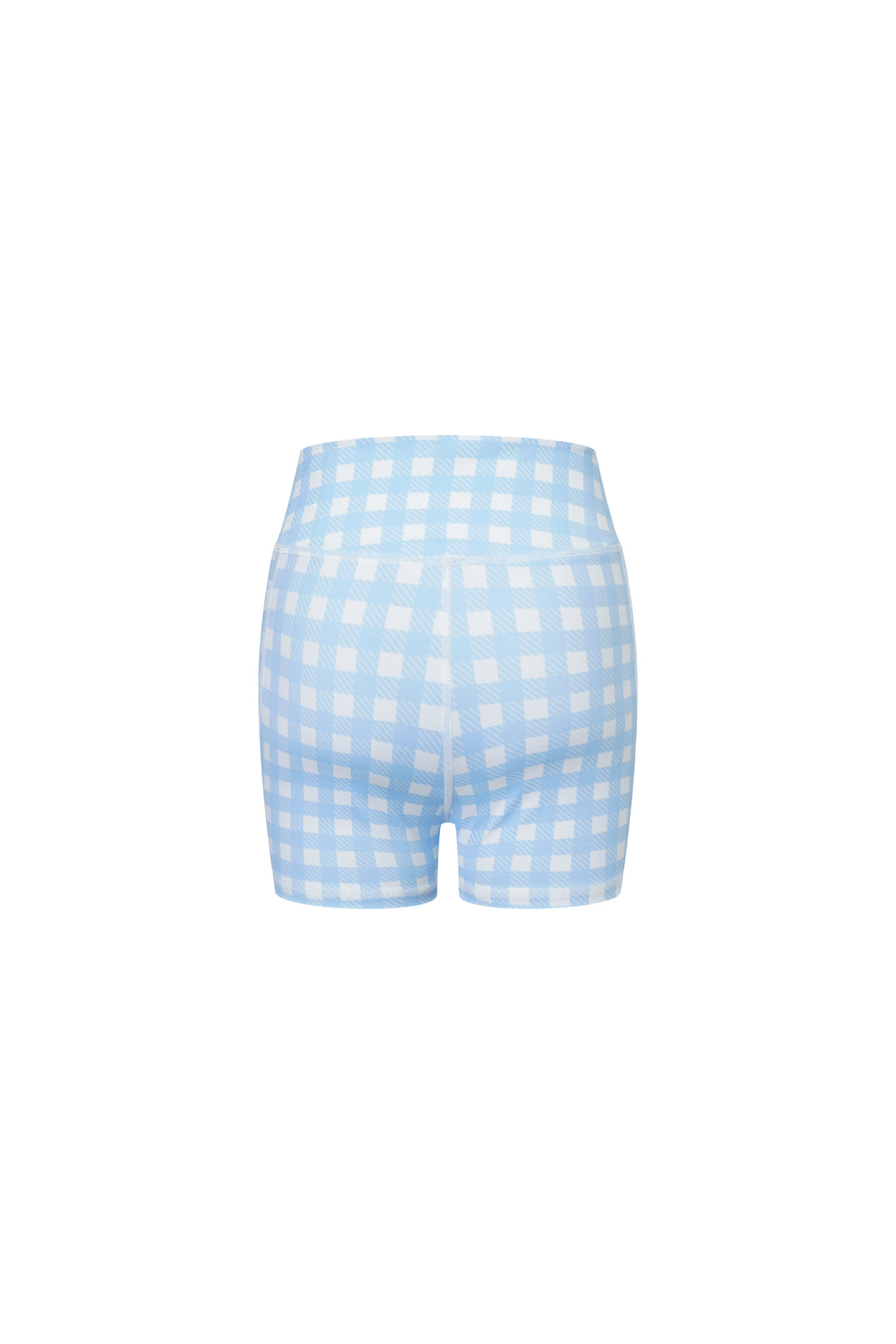 Acqua Épure｜Blue Plaid Cycling Shorts Women’s Pocket Yoga & Tennis Active Shorts