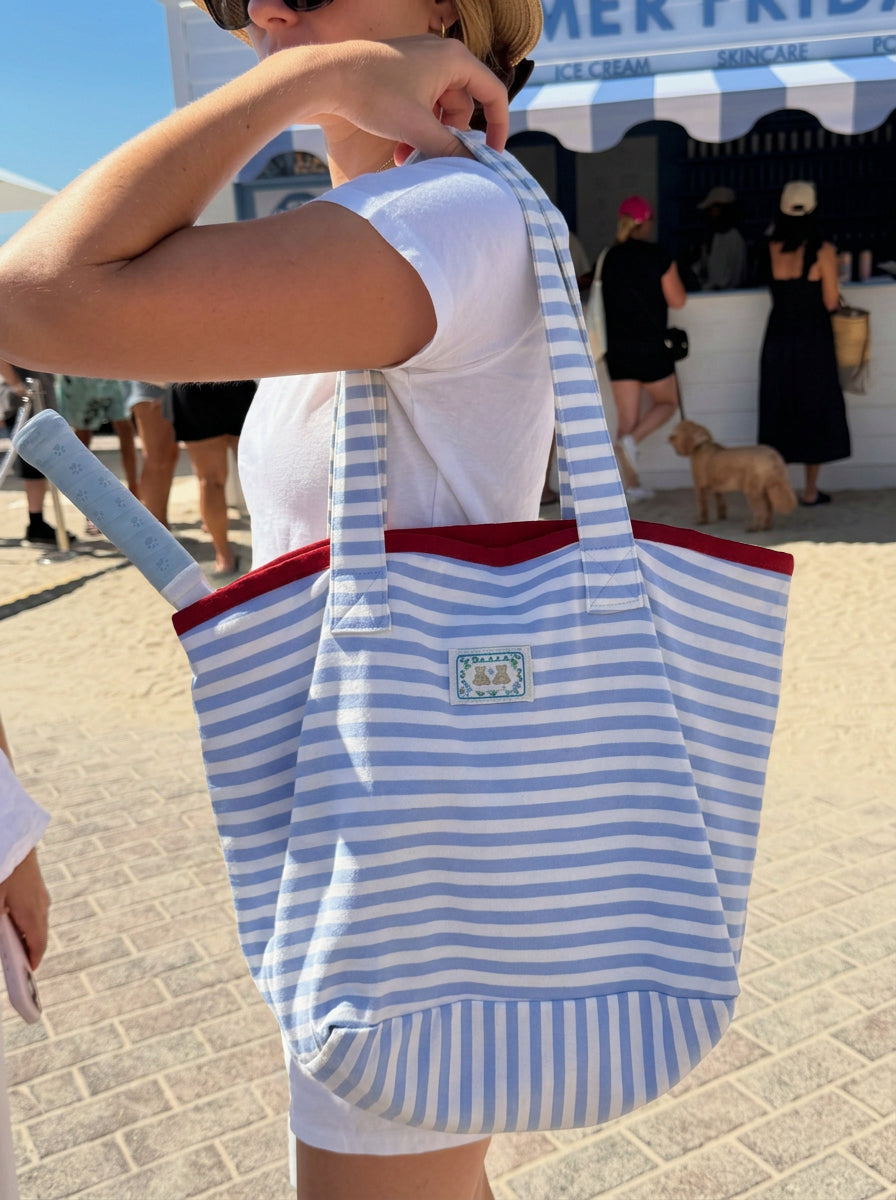 Acqua Épure｜Lightweight Canvas Tennis Tote Bag Large Shoulder Yoga & Sports Bag
